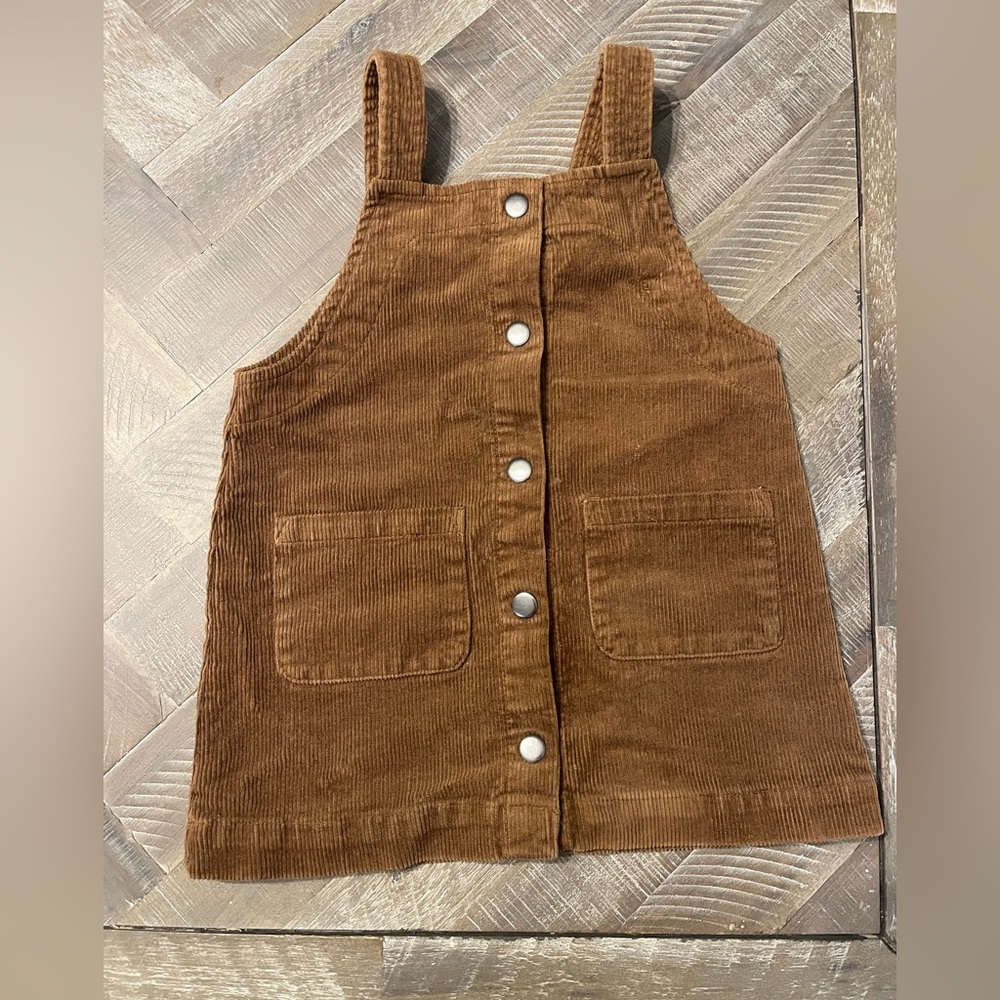 Clemmie Corduroy Jumper Dress, EUC